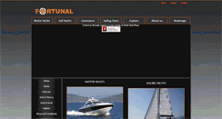 Desktop Screenshot of fortunal-charter.com