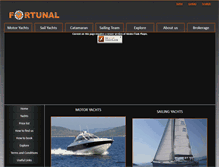 Tablet Screenshot of fortunal-charter.com